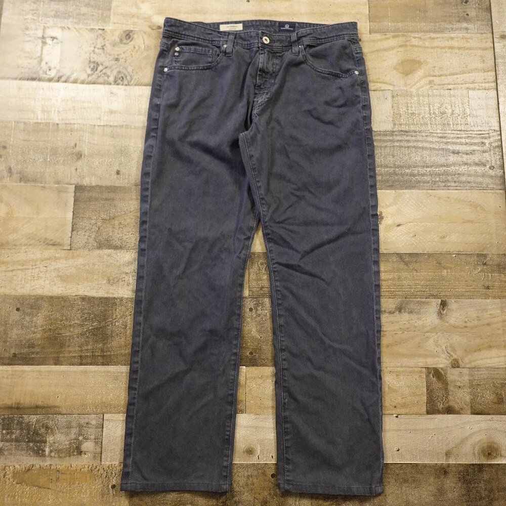 AG Adriano Goldschmied The Graduate Tailored Leg Jeans Men’s‎ 34x30 Washed Navy